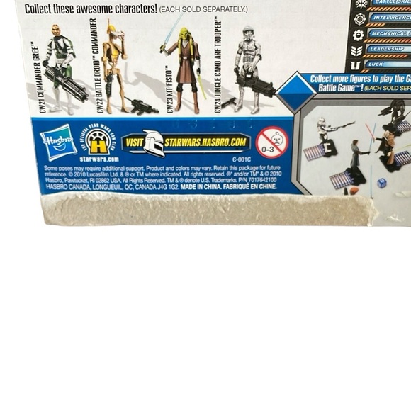 Star Wars Clone Wars Mace Windu CW20 Sealed. Damaged Box!! - Picture 5 of 6